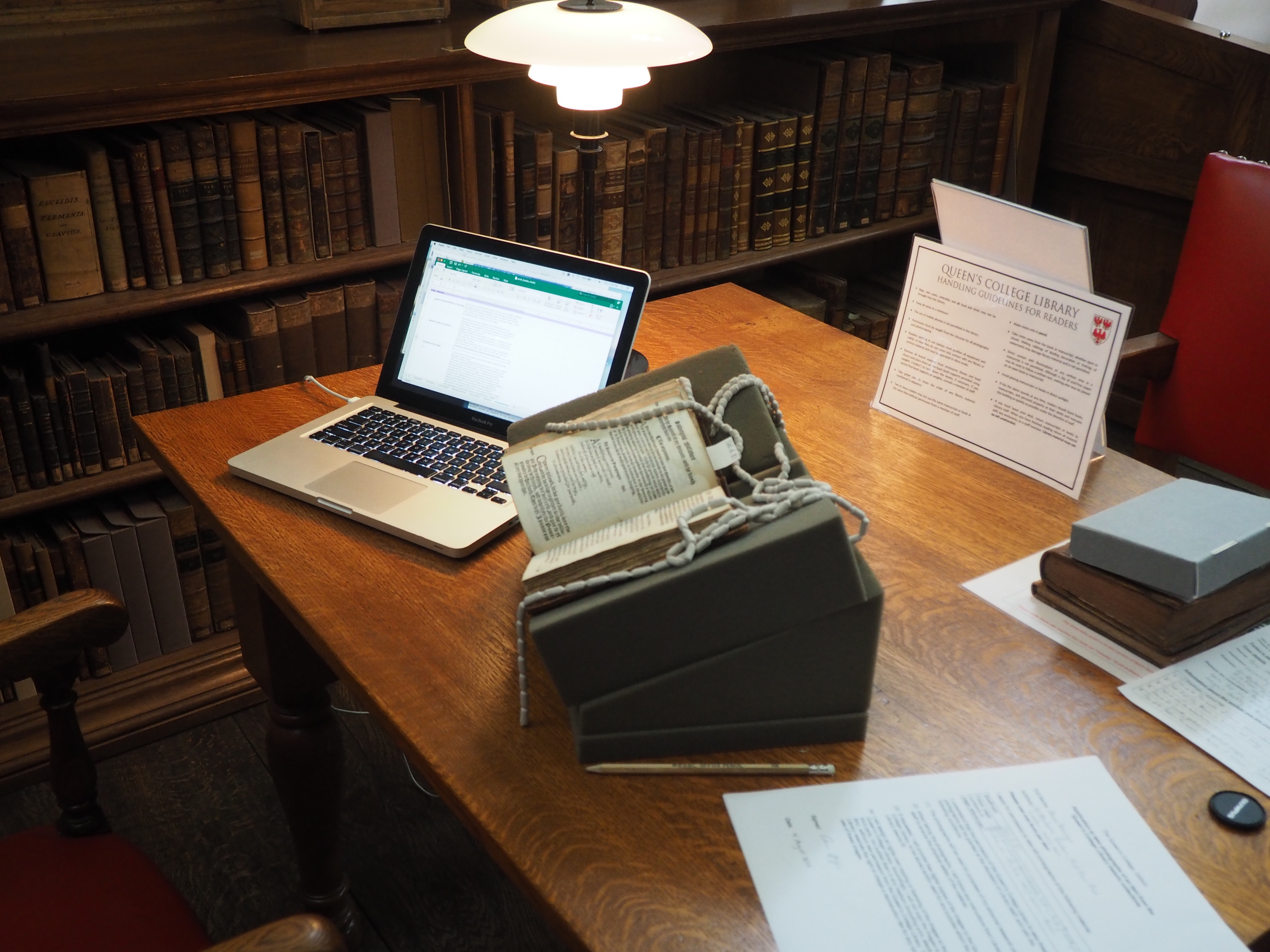 Music and Print Culture: Summer Research at New College, Oxford.