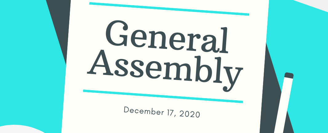 End-of-Semester General Assembly, Fall 2020